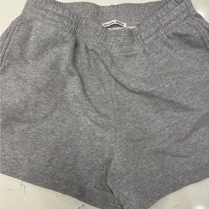 Reformation Brooks Classic Sweat Shorts - Gray